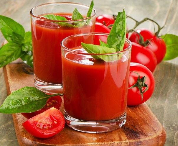 Всеми любимый томатный сок, польза и вред