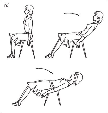 Упражнения для сидячего образа жизни в картинках